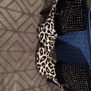 Animal print heels!